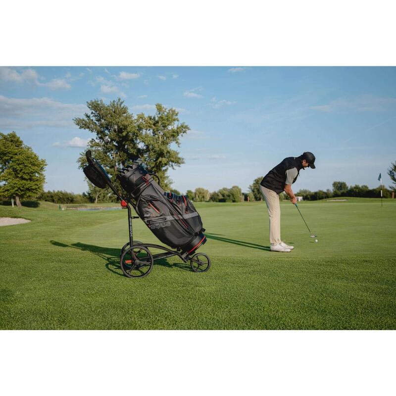 Aqua Silencio 4 - Sac de golf imperméable - Sac chariot - Noir