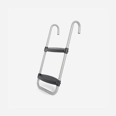 Tweedehands - ladder met 2 sporten voor trampoline 240 cm en 300 cm - zeer goed
