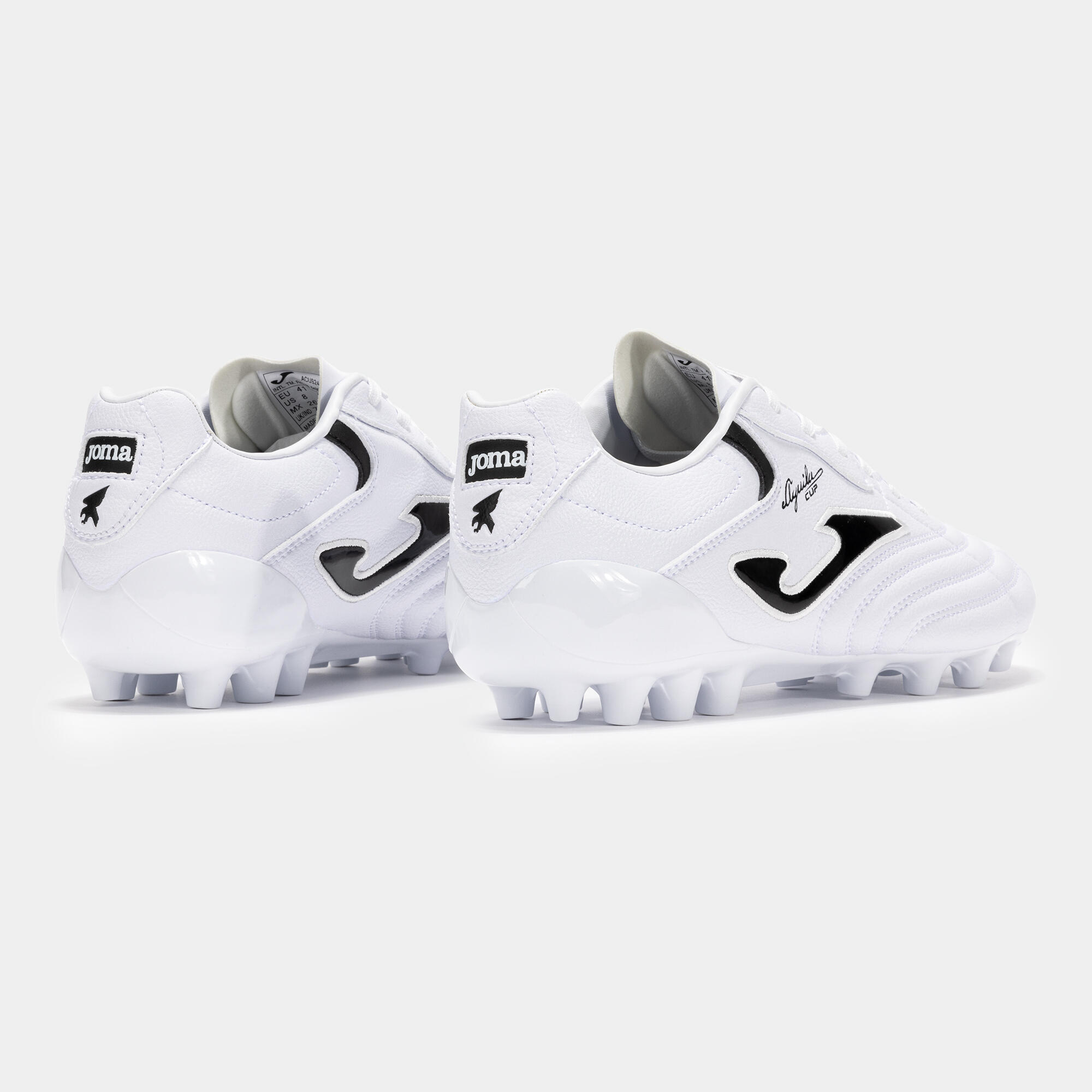 Chaussures Football Football Adulte Joma Aguila Cup 24 AG Blanc 3/5