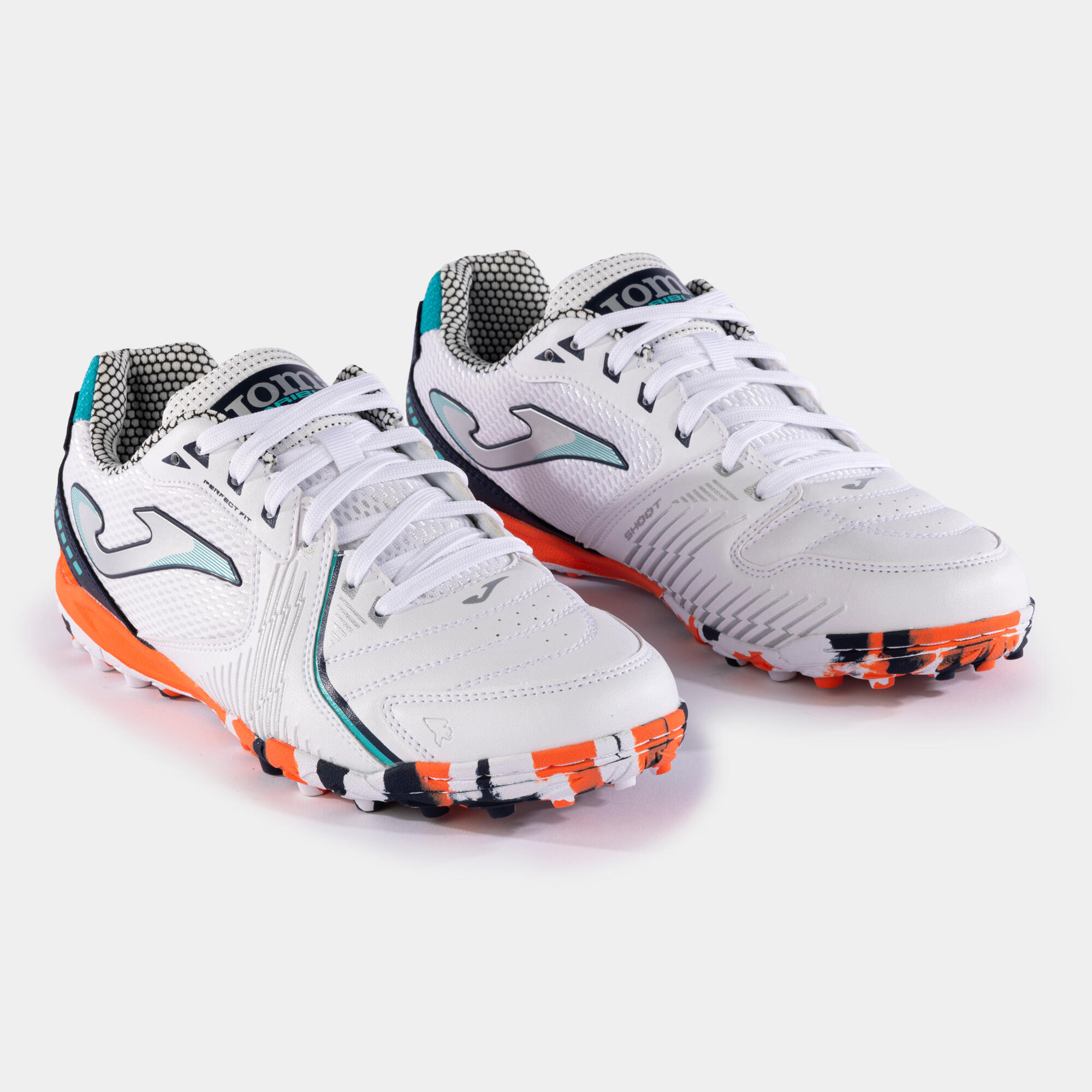 Botas Fútbol Fútbol Adulto Joma Dribling 24 TF Blanco 2/6