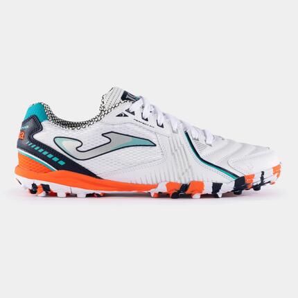 Botas Fútbol Fútbol Adulto Joma Dribling 24 TF Blanco