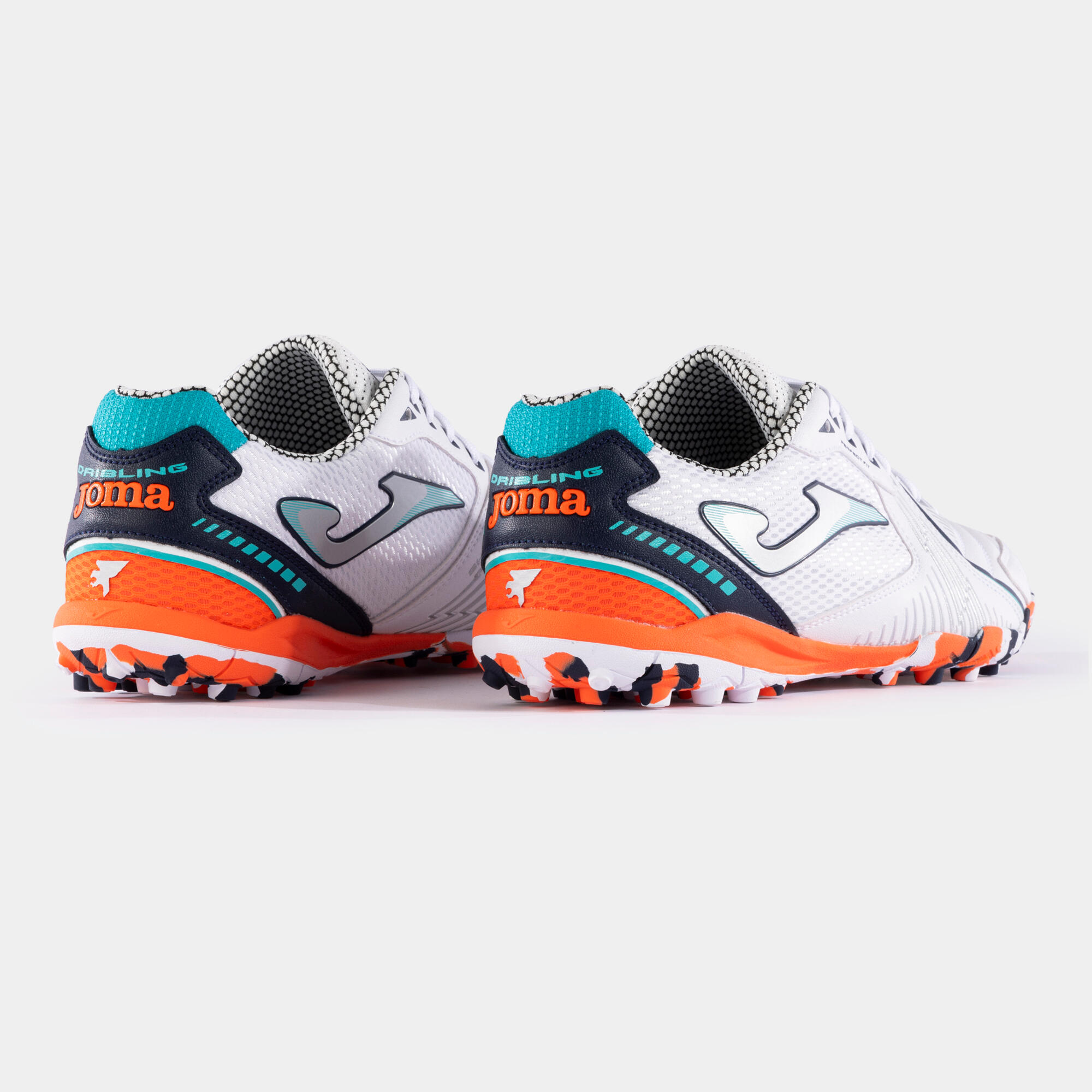 Botas Fútbol Fútbol Adulto Joma Dribling 24 TF Blanco 3/6