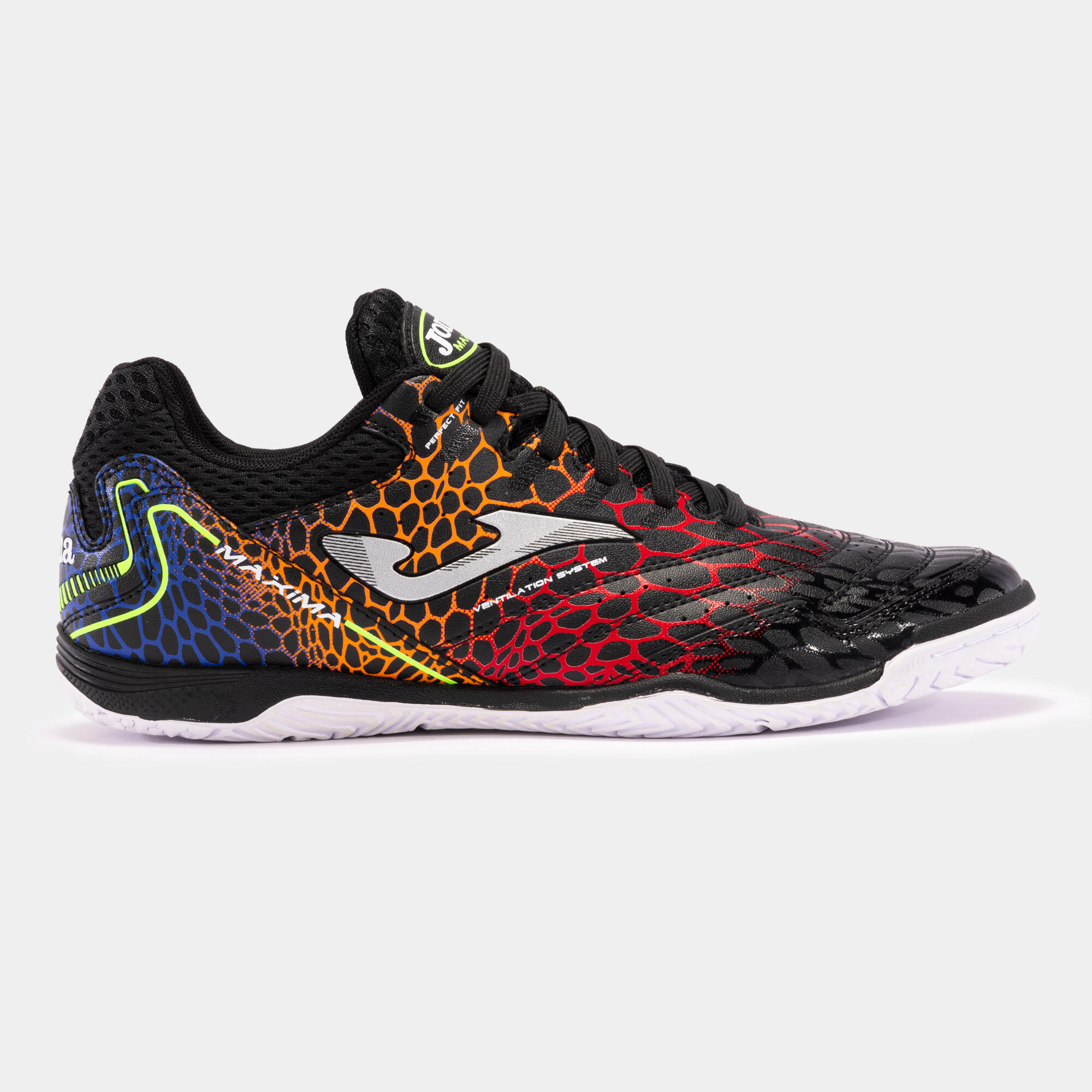 Sapatilhas Futsal Adulto Joma Maxima 24 IN Preto