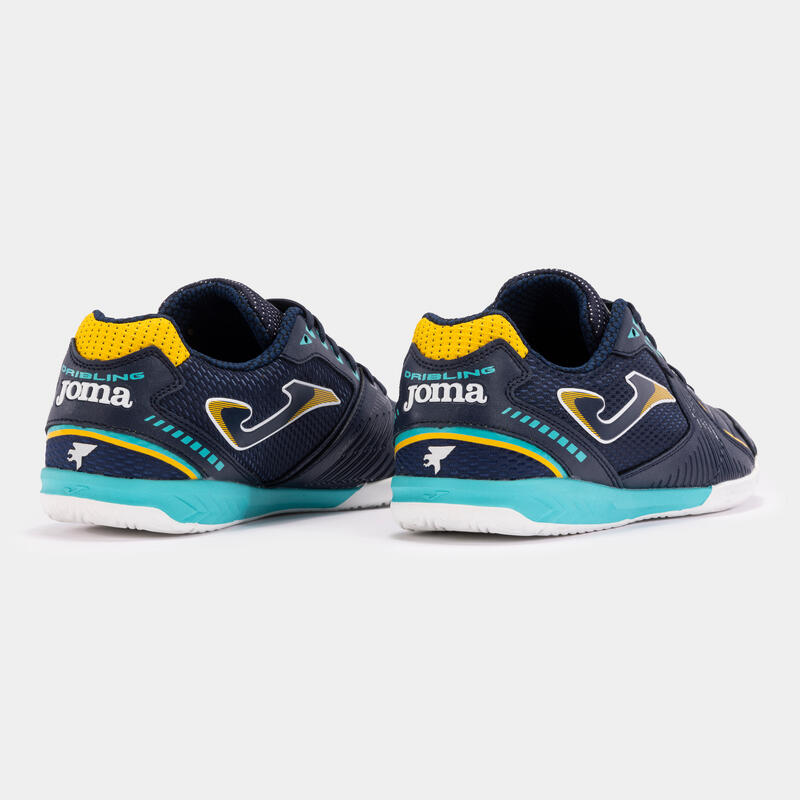Bottes de foot Adultes Joma Dribling 24 Indoor bleu