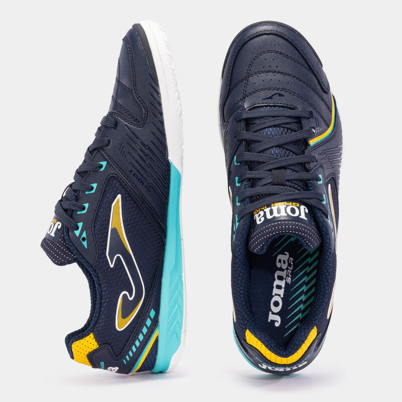 Bottes de foot Adultes Joma Dribling 24 Indoor bleu