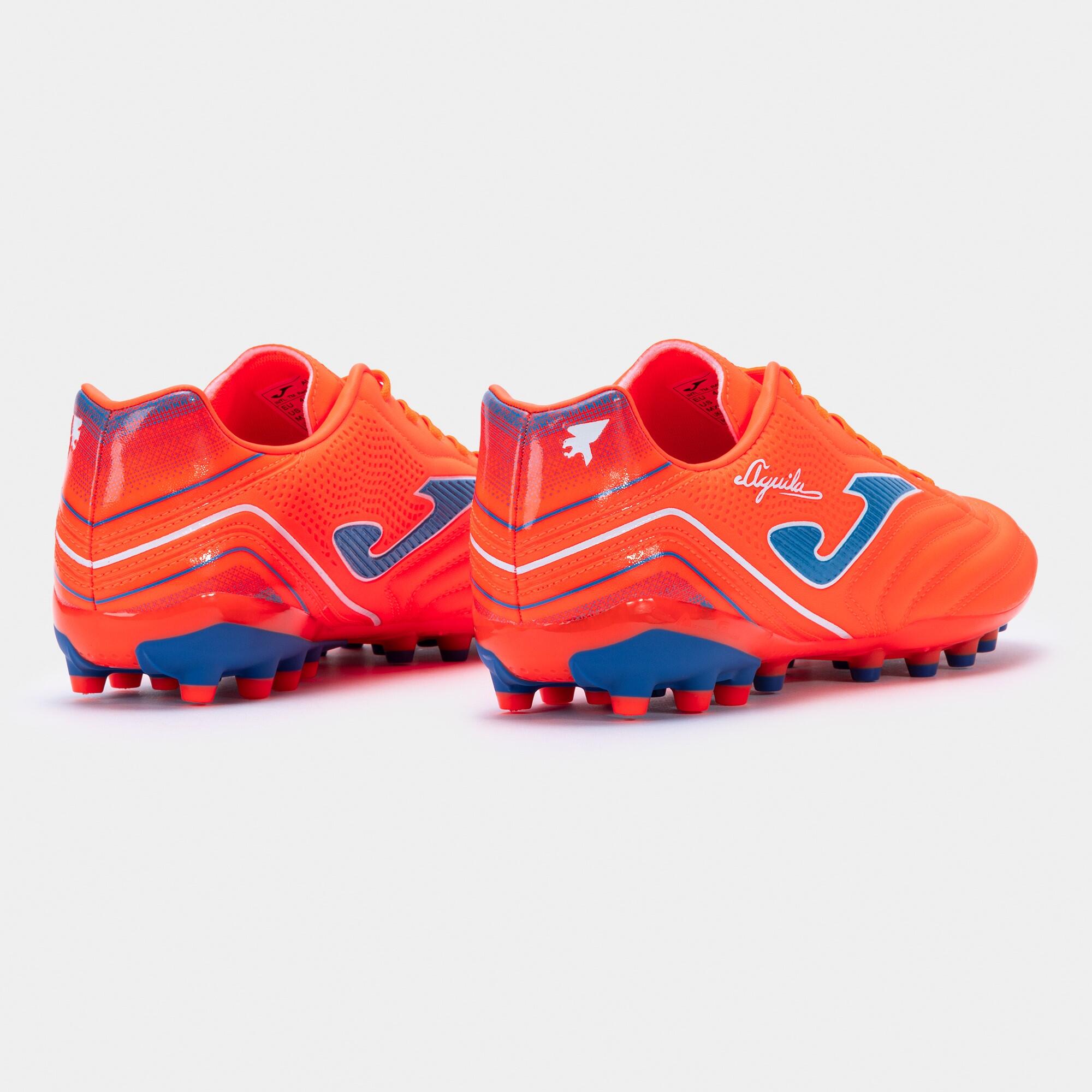 Chaussures Football Football Adulte Joma Aguila 24 AG Orange 3/5