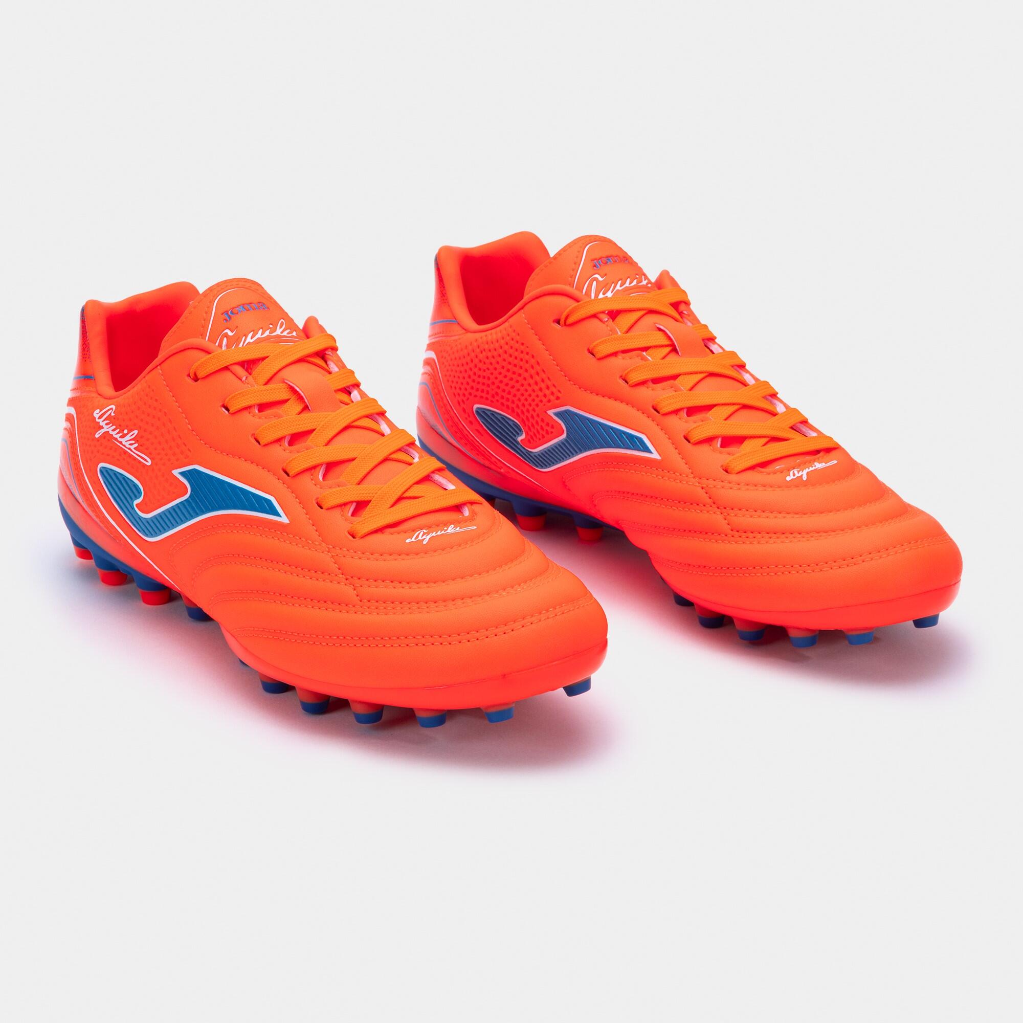 Chaussures Football Football Adulte Joma Aguila 24 AG Orange 2/5