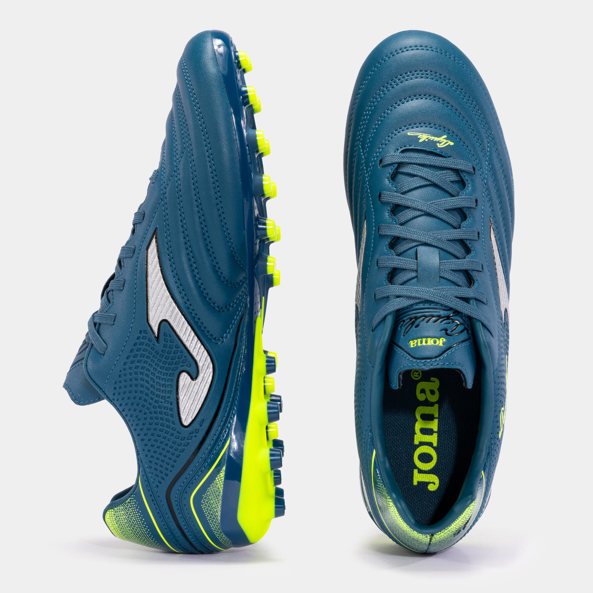 Botas Fútbol Fútbol Adulto Joma Aguila 24 AG Petróleo 4/5