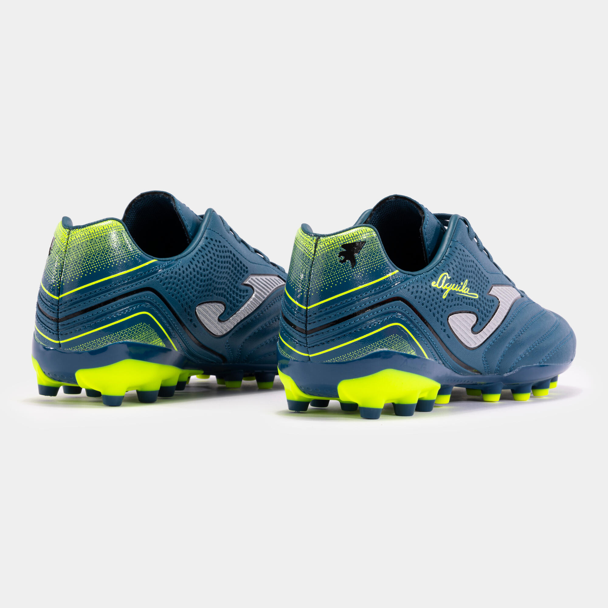 Botas Fútbol Fútbol Adulto Joma Aguila 24 AG Petróleo 3/5