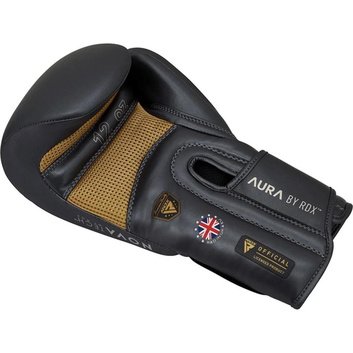 Gants de boxe T17 Aura - Noir/Or 4/5