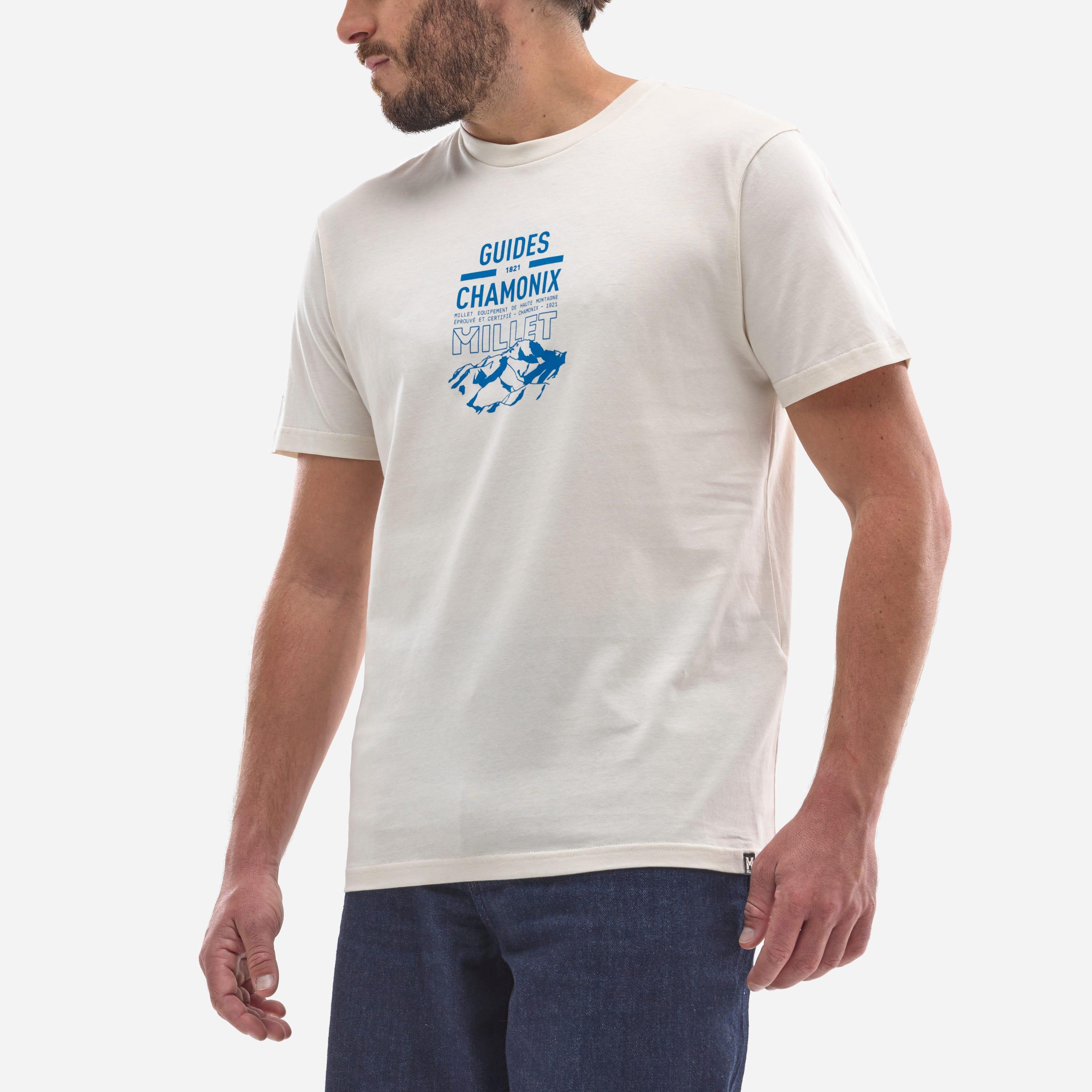 T-Shirt Escalade Homme COMPAGNIE DES GUIDES CHAMONIX LOGO 5/6