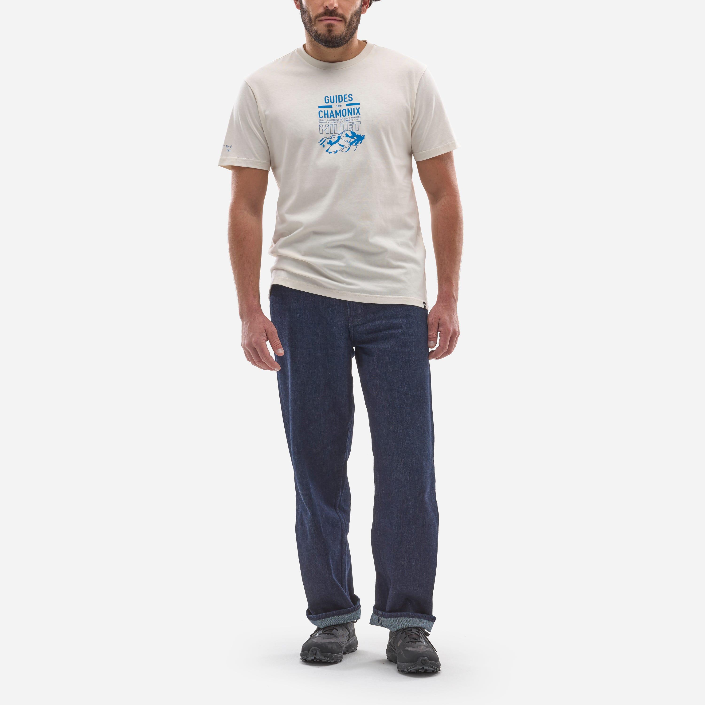 T-Shirt Escalade Homme COMPAGNIE DES GUIDES CHAMONIX LOGO 4/6