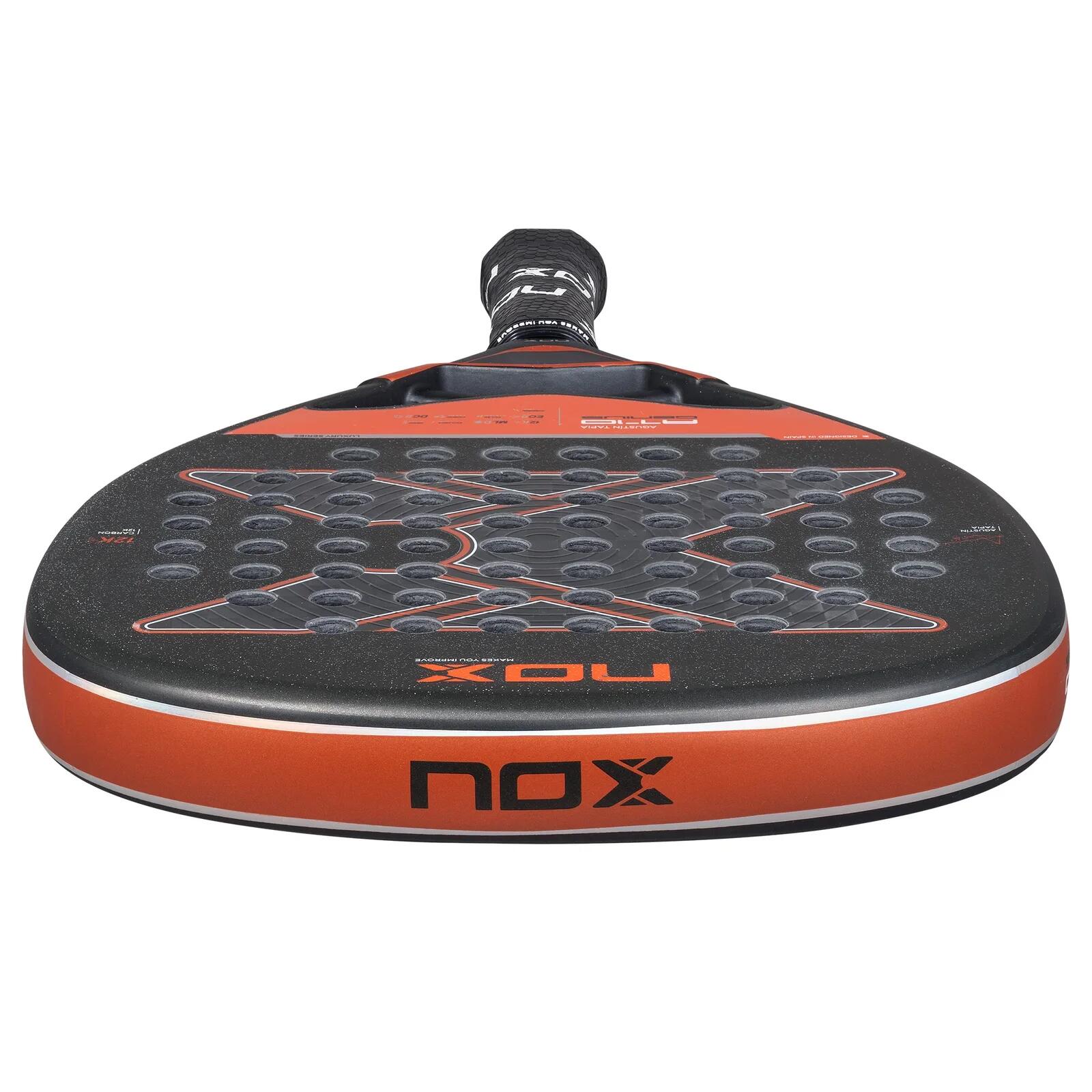NOX AT10 Luxury Genius Attack 12K 2025 van Agustin Tapia Padelracket 3/7