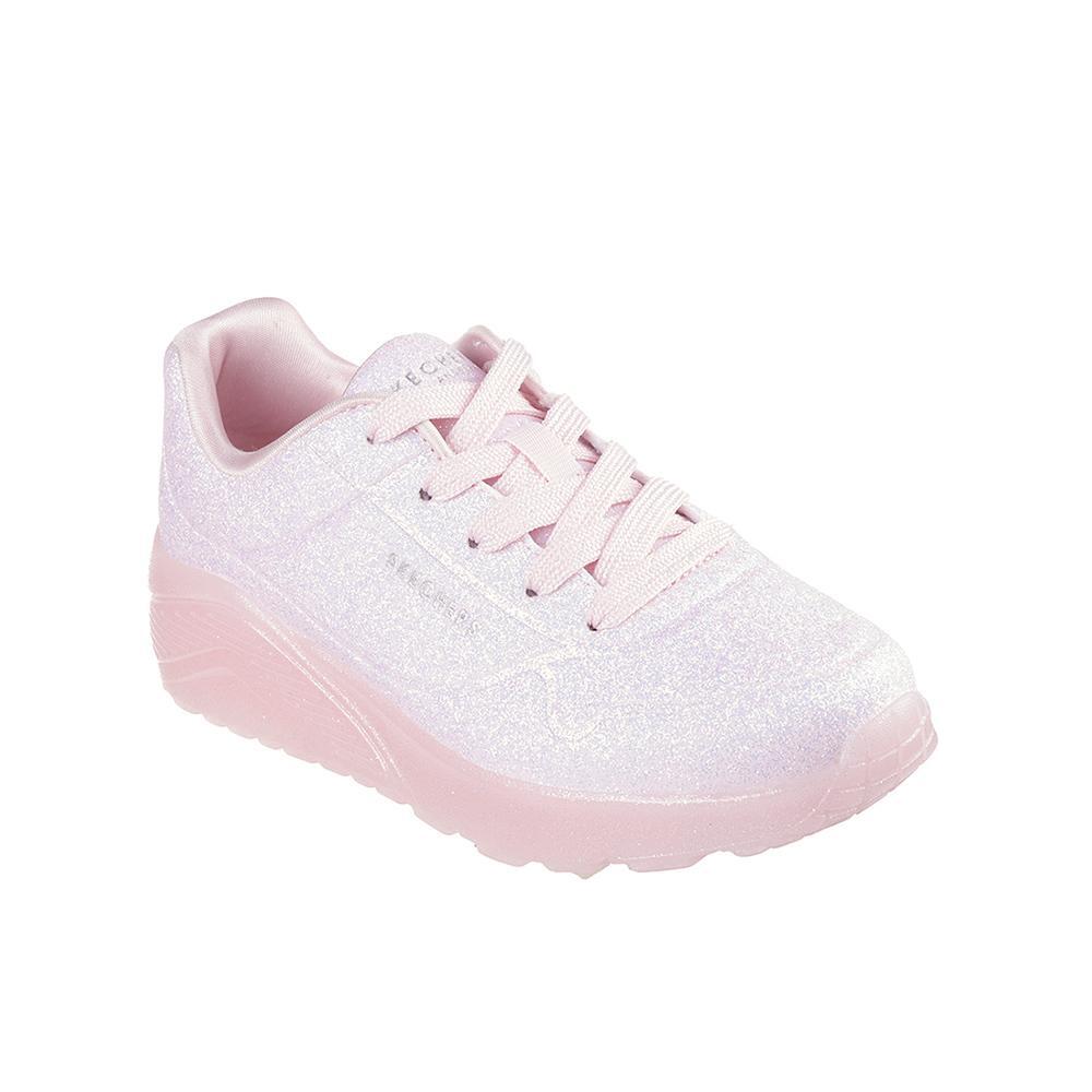 Zapatillas Skechers Niño Uno Ice Glitter Rosa 2/4