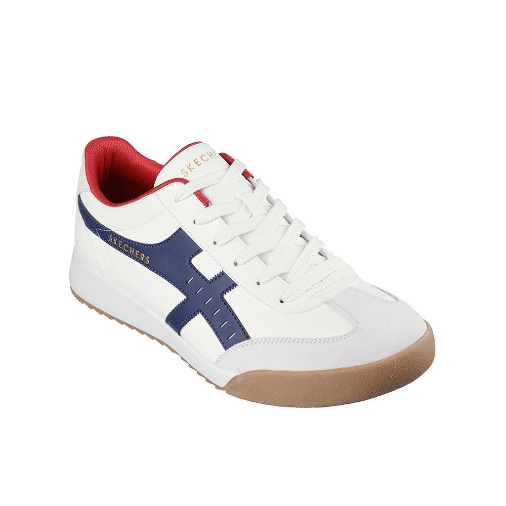 Sapatilhas Caminhada Homem Skechers 183280_WNVR Branco com Atacadores 2/4