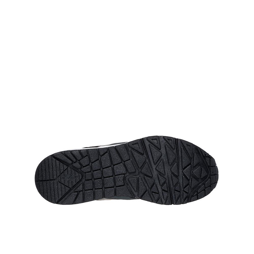 Tênis Pretos Cinza Pretos Skechers Infantiles Uno GEN1 4/4