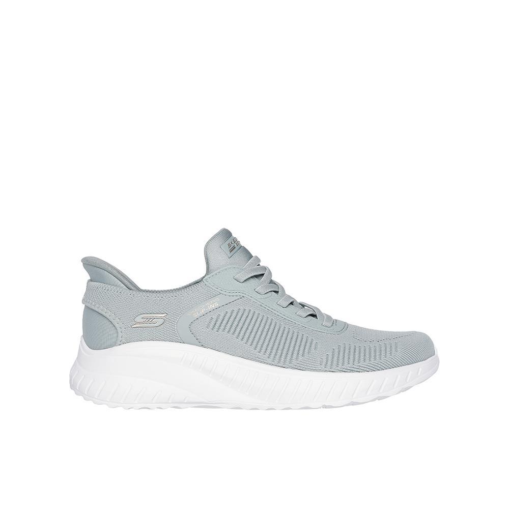 SKECHERS Bobs Sport Squad Womens Sports Low Top Lace Up Trainers