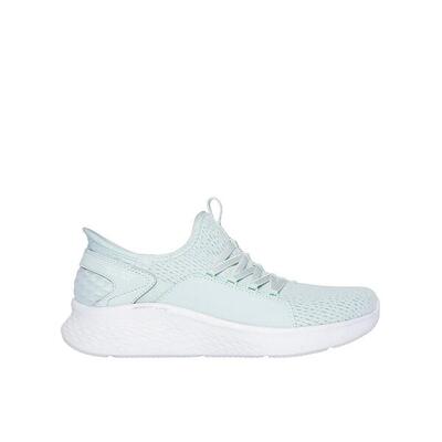 Zapatillas Deportivas Caminar Mujer Skechers 150016_SAGE Verdes con Cordones