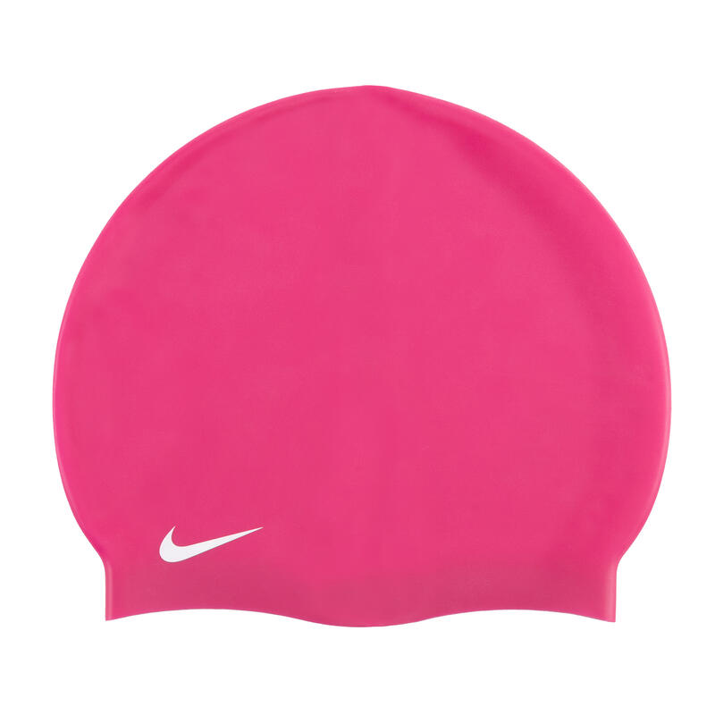 Bonnet de bain Nike Solid Silicone - Rose Prime