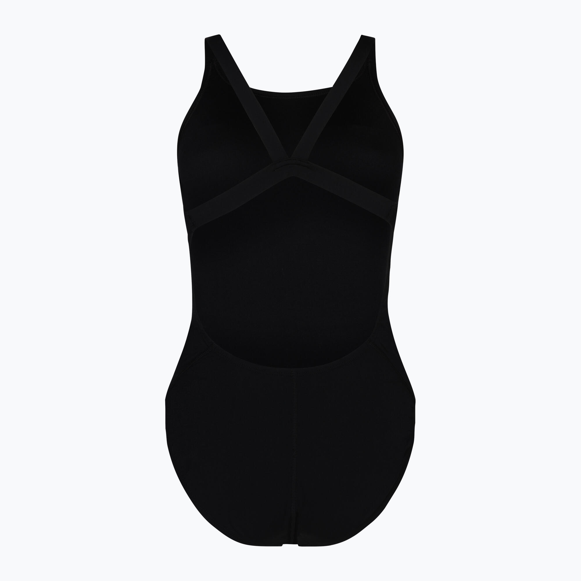 Nike Dames Badpak Hydrastrong Solid Fastback One Piece Zwart 2/4