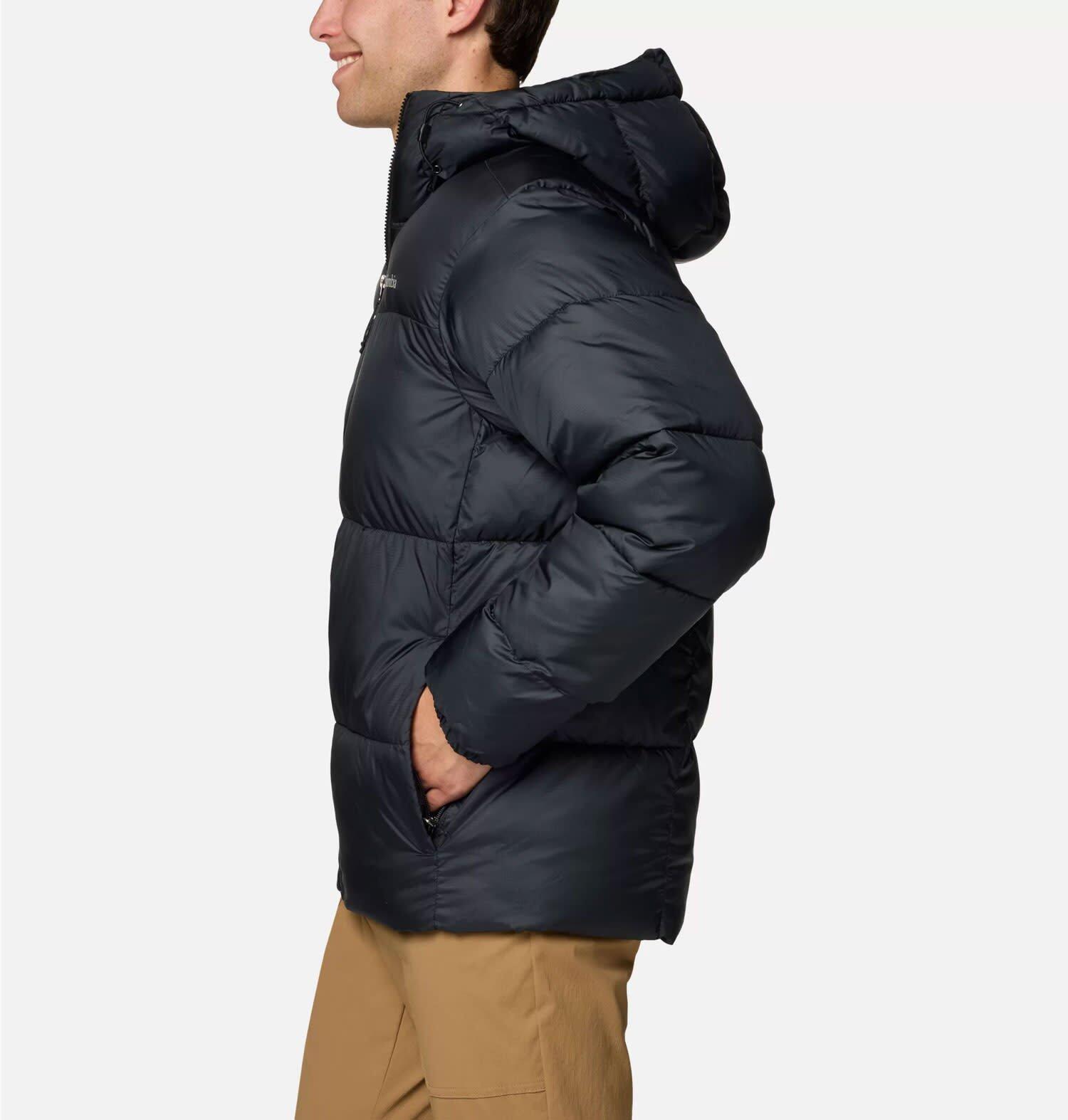 Daunen Und Synthetikjacken Herren - COLUMBIA Puffect II Hooded Jacket - Black 6/7