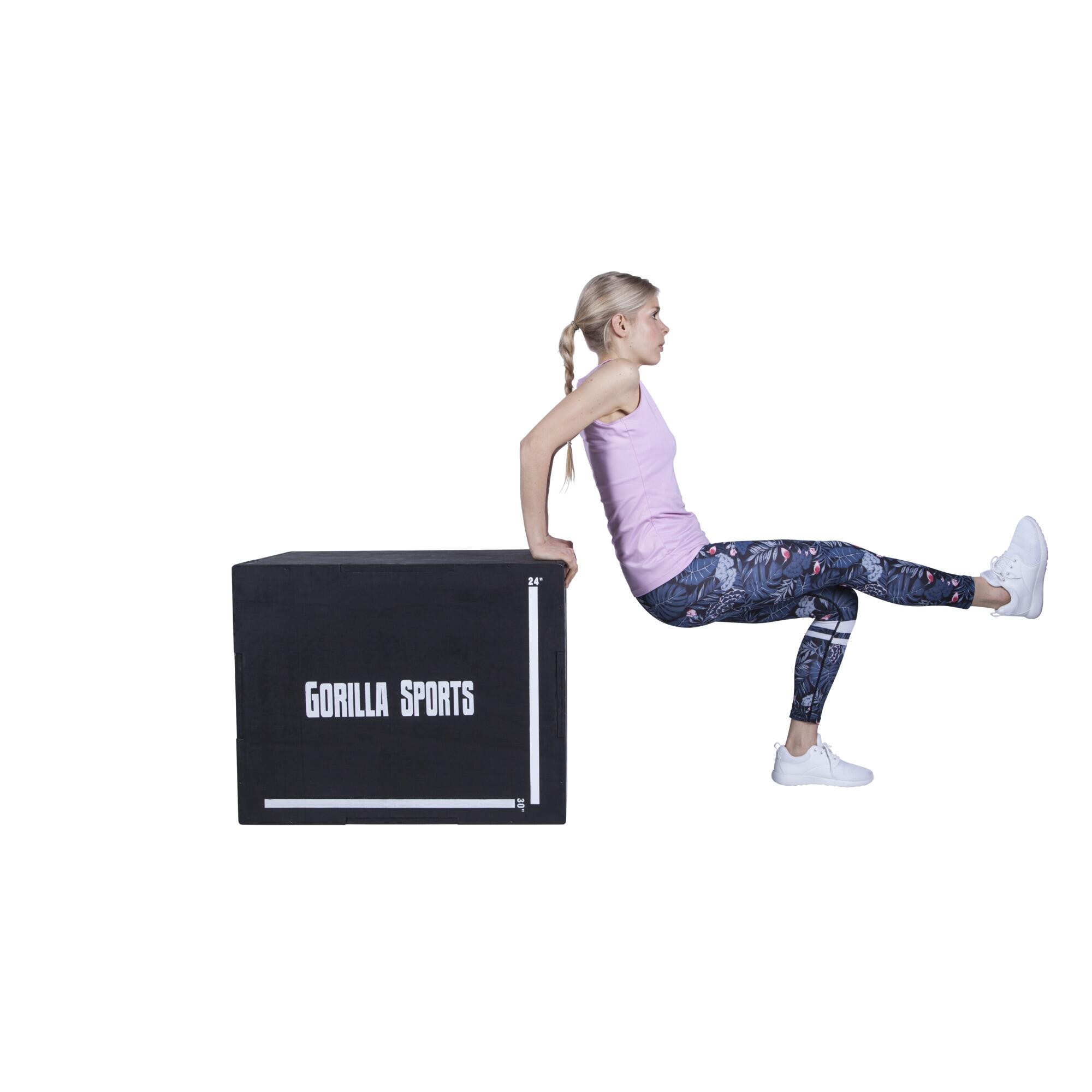 Pylobox Gorilla Sports Negro  Dimensiones: 76 x 51 x 60,5 cm (LxAxH) 4/7