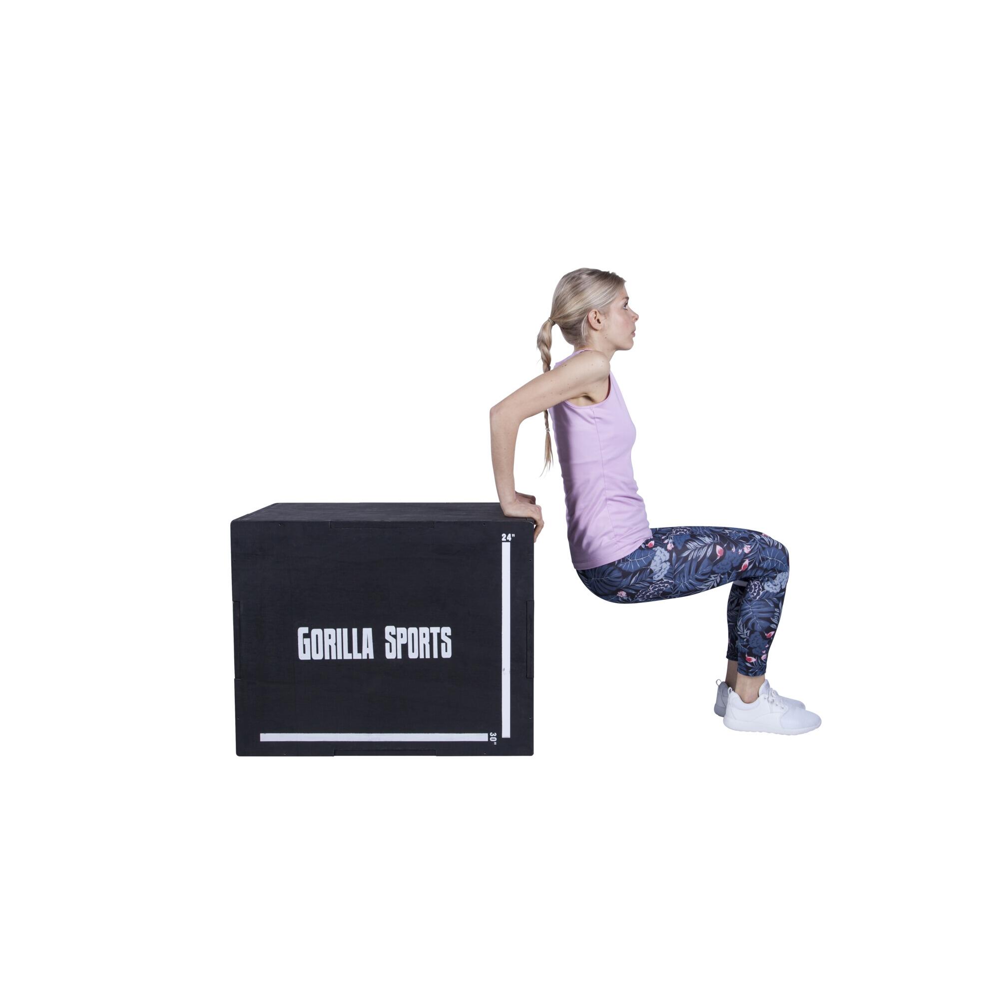 Pylobox Gorilla Sports Negro  Dimensiones: 76 x 51 x 60,5 cm (LxAxH) 5/7