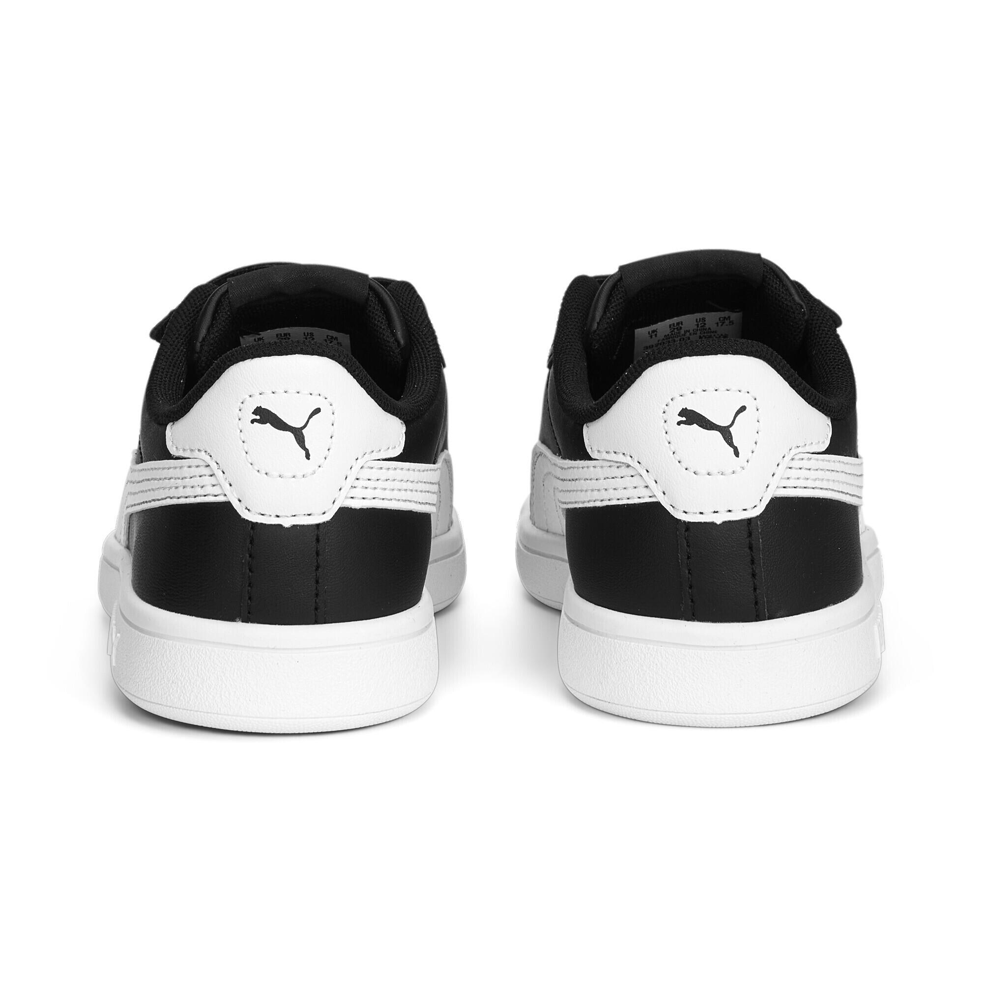 Dziecięce skórzane sneakersy Smash 3.0 V PUMA