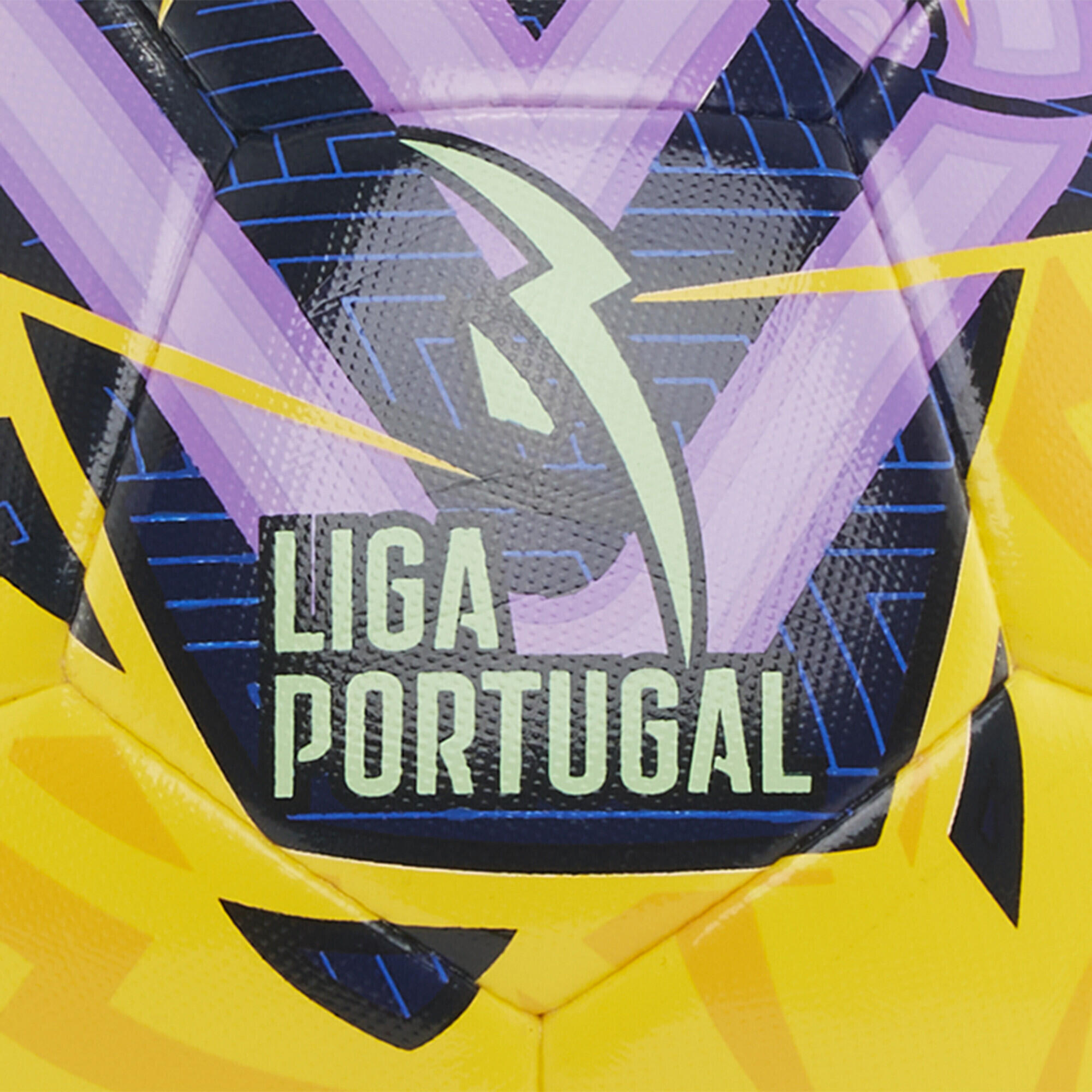 Pallone da calcio Orbita Liga Portugal PUMA Pelé Yellow Multi Colour 2/2