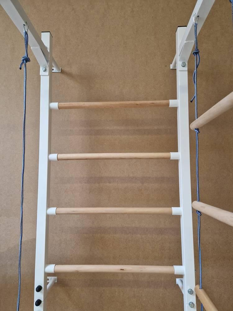 Sport Échelle de gymnastique pour enfant blanche 3/7