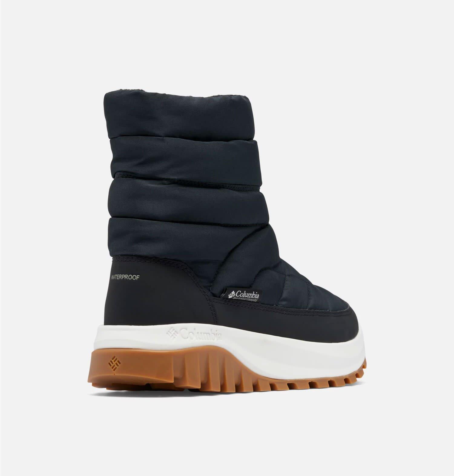 Chaussures Dhiver Femme - COLUMBIA Snowtrot Mid - Black/Sea Salt 5/8