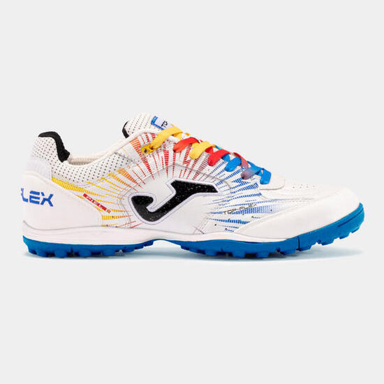 Botas Fútbol Fútbol Adulto Joma Top Flex 24 TF Blanco