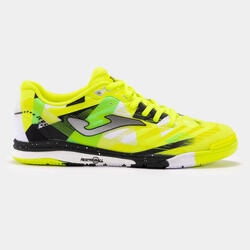 Chaussures Futsal Adulte Joma Regate Rebound 24 IN Jaune Fluo