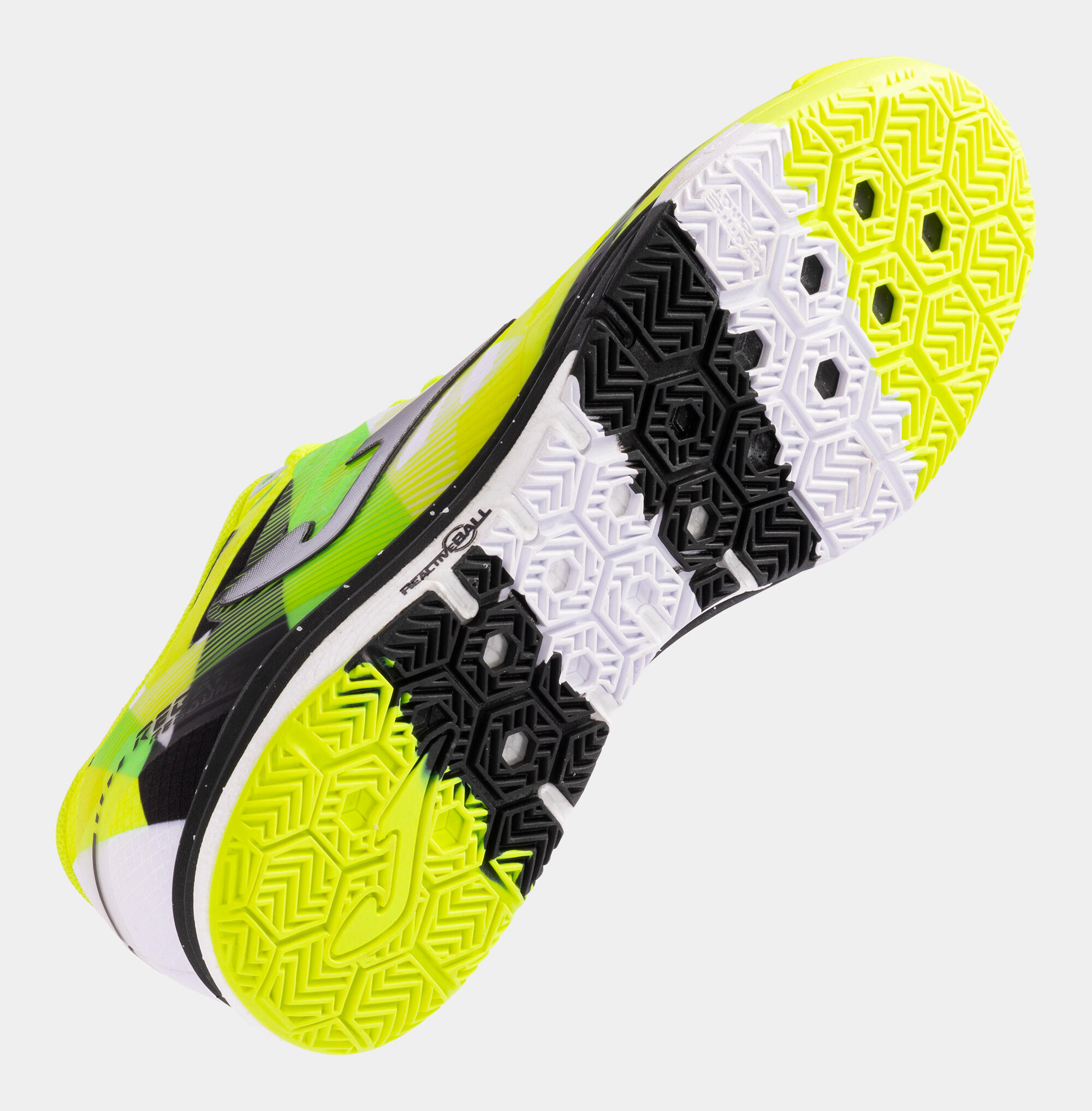 Chaussures Futsal Adulte Joma Regate Rebound 24 IN Jaune Fluo 5/5