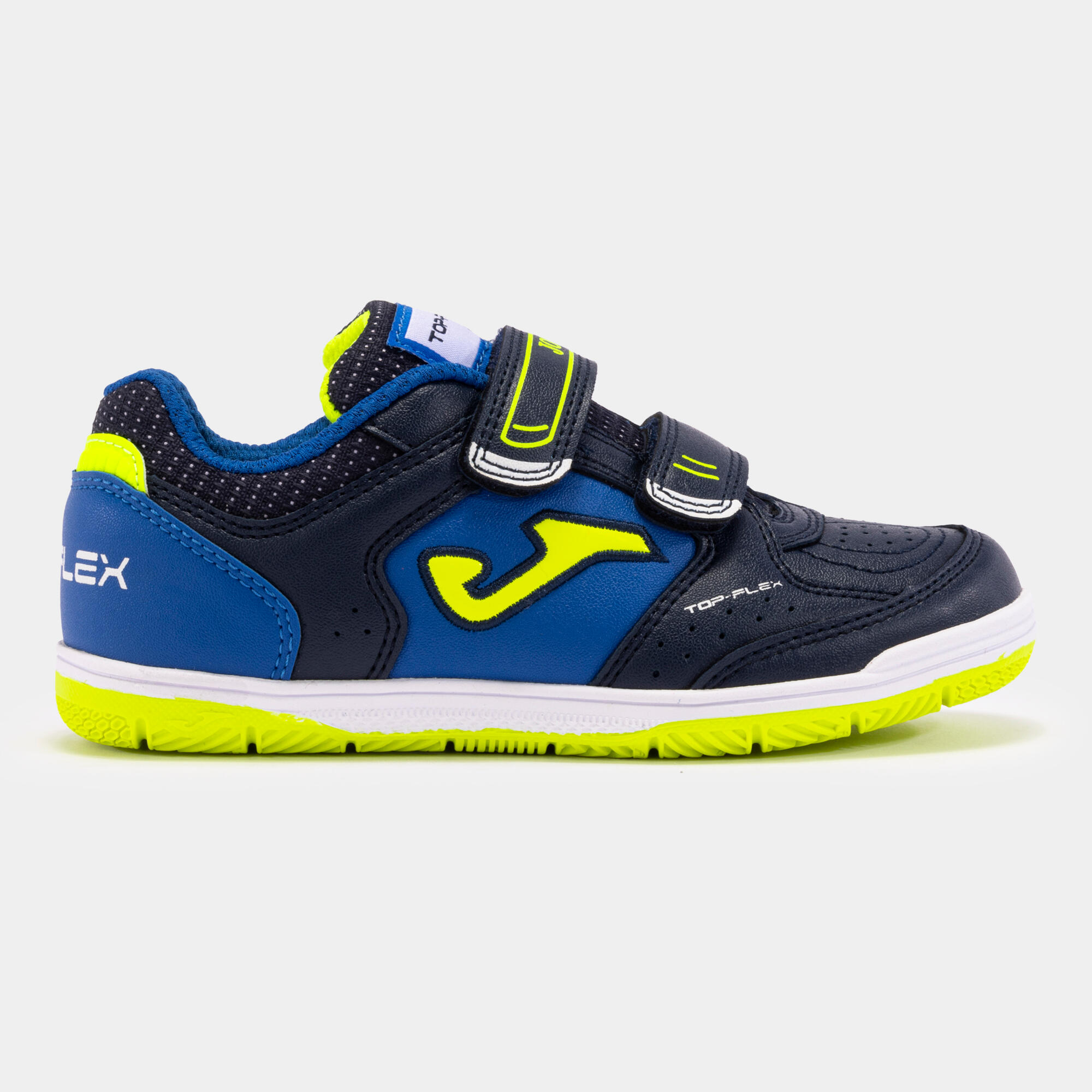 Chaussures Futsal Enfants Joma Top Flex Jr 24 IN Bleu Marine 1/6