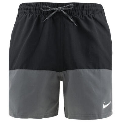 Nike heren zwembroek split 5" volley blue lightning