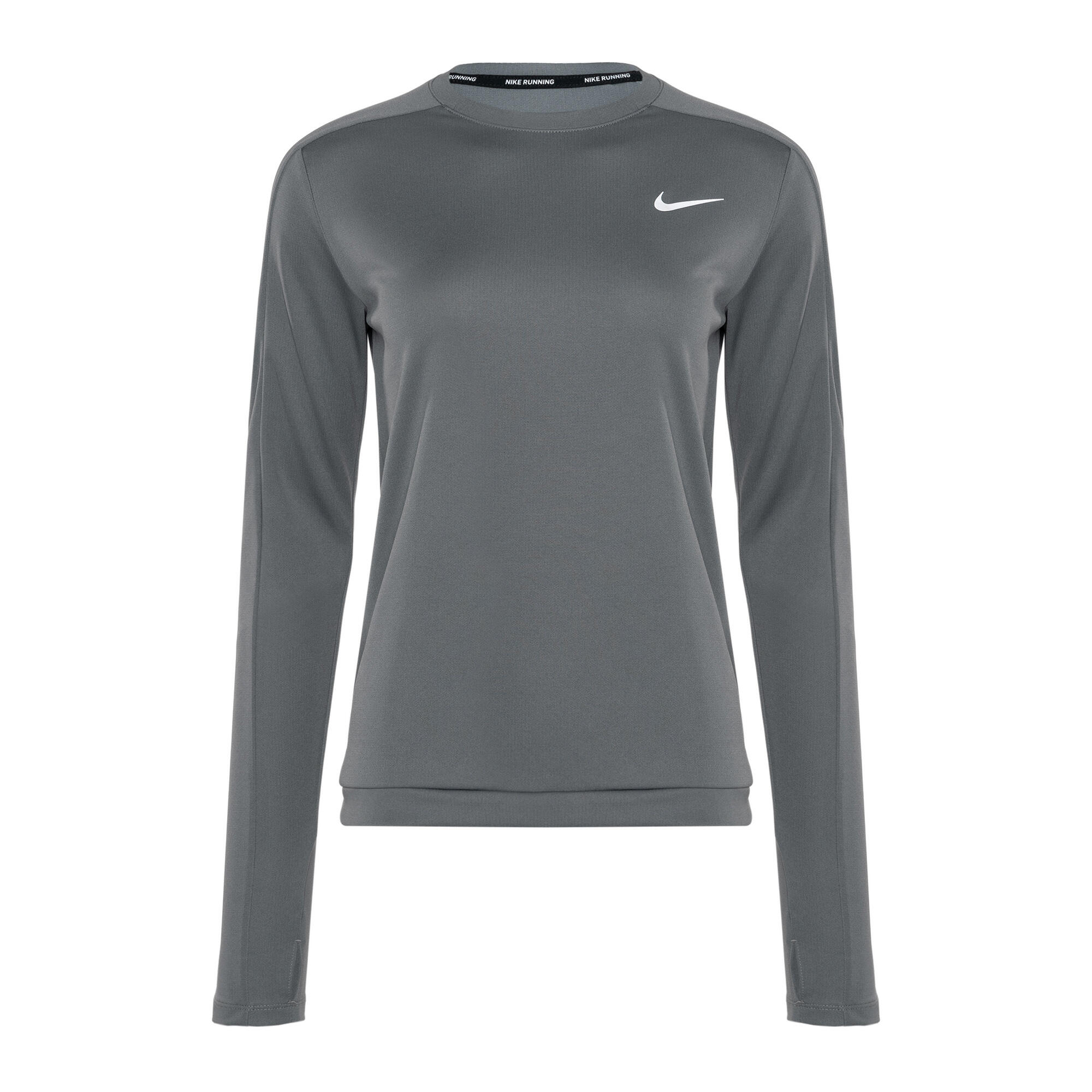 Dri Fit Nike Langarmshirt Grau Nike Dri-FIT Pacer Half Zip T-Shirt