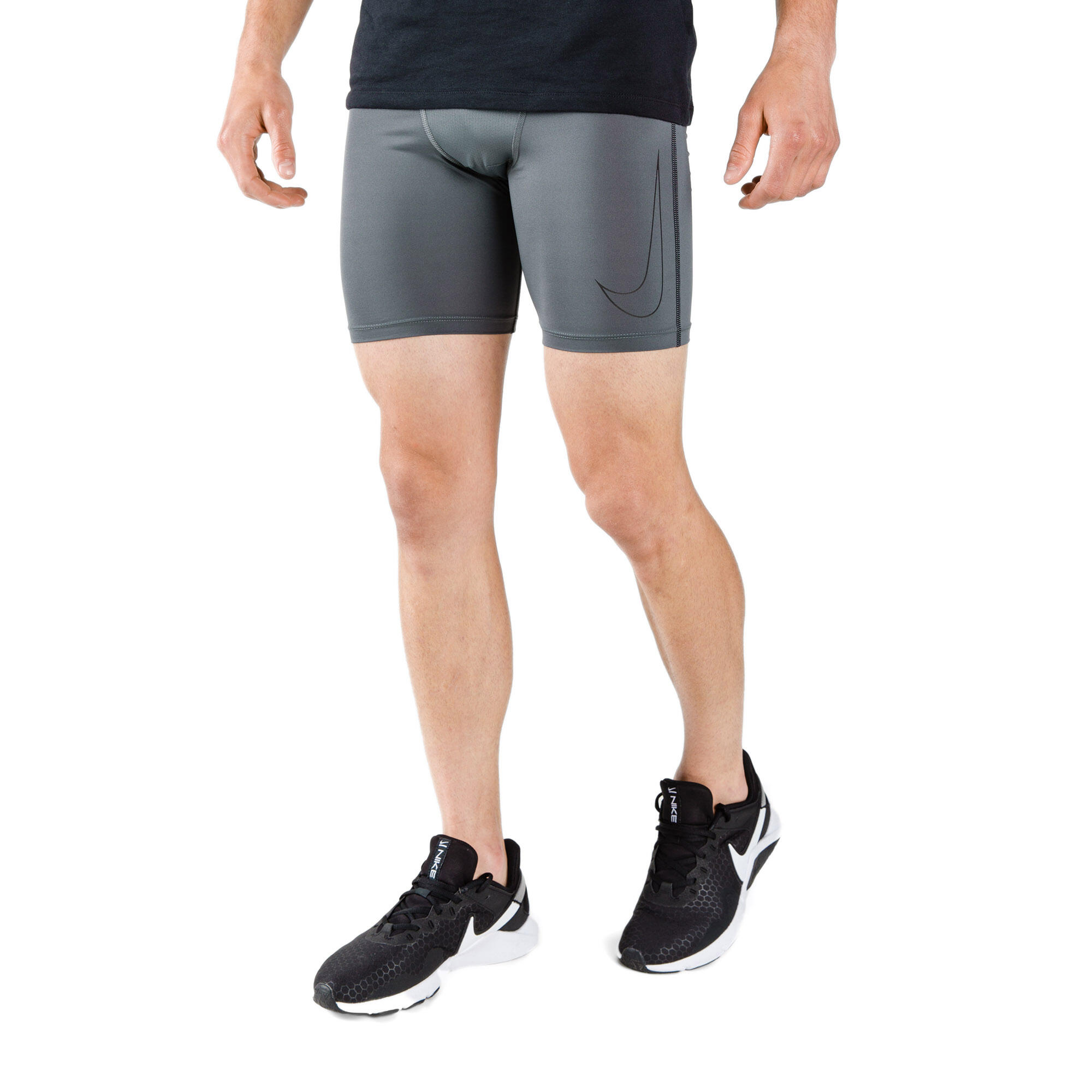 Nike Pro Dri-Fit Shorts Grau 5/5
