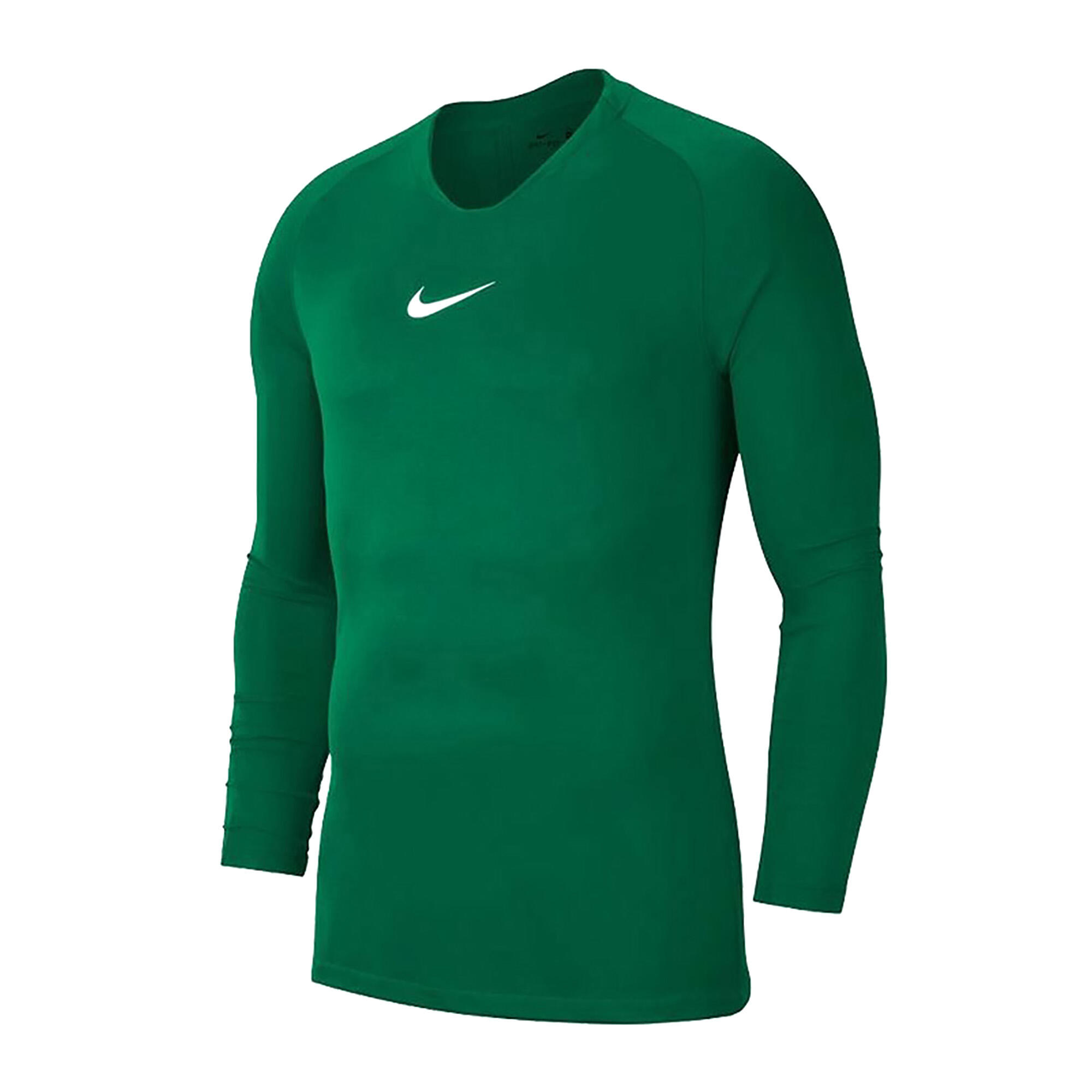 Top de camada base Park DriFIT para homem (Verde) 3/3