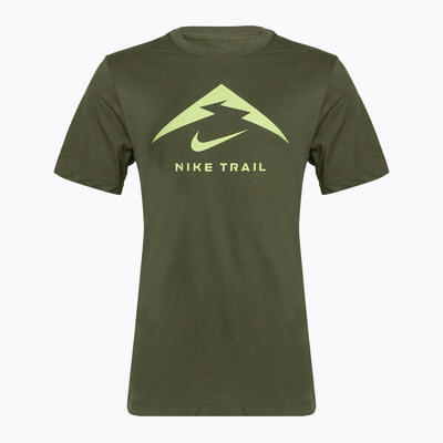 Nike dri-fit uv hardloop-t-shirt voor heren