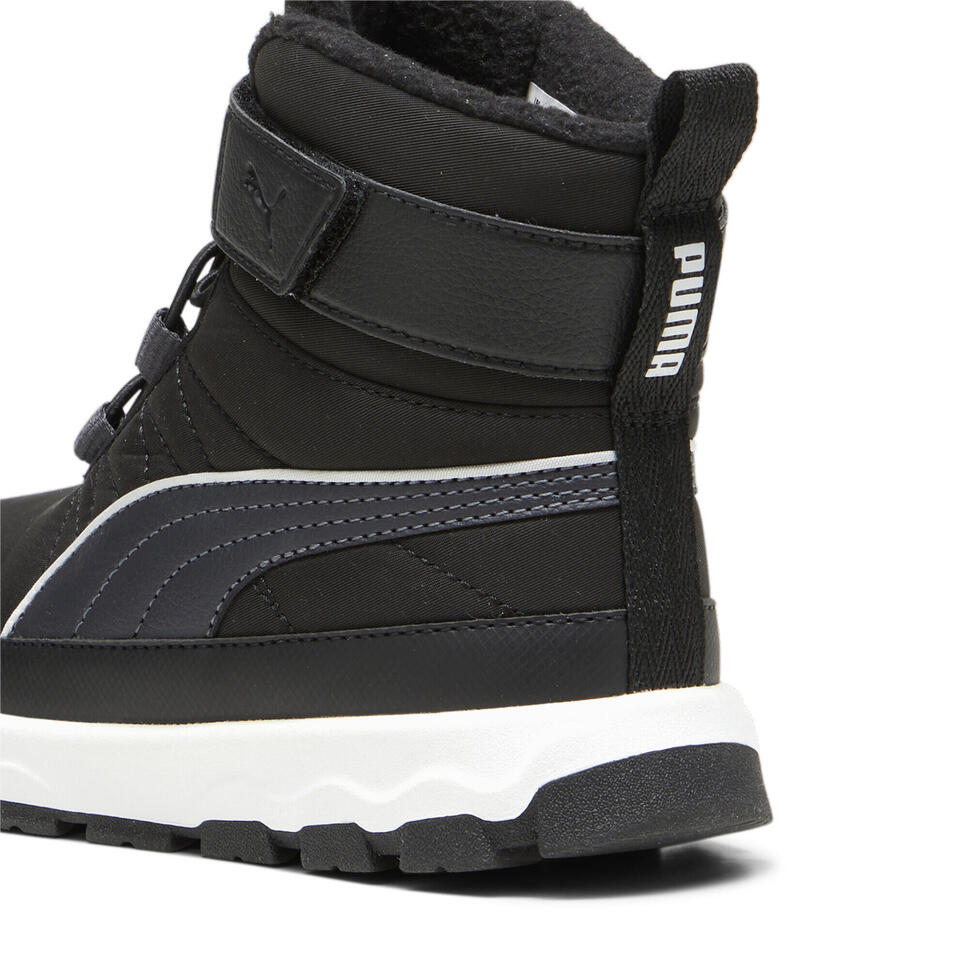 Dziecięce buty PUMA Evolve PUMA Black Strong Gray White