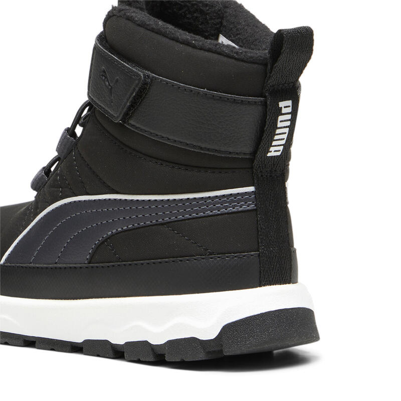 Boty Evolve pro mládež PUMA Black Strong Gray White