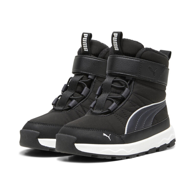 Boty Evolve pro mládež PUMA Black Strong Gray White