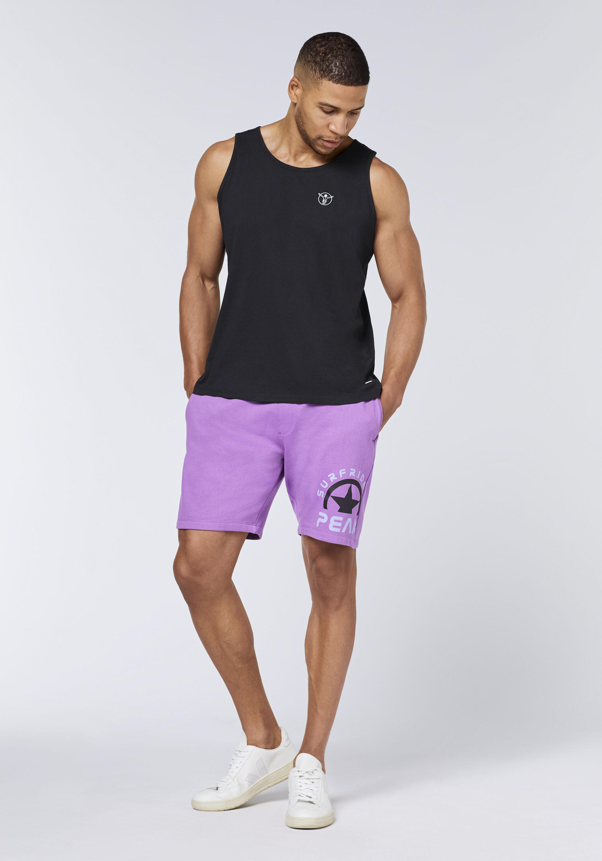 Bermuda-Shorts mit SURF RIDERS PEAK Druck 6/7