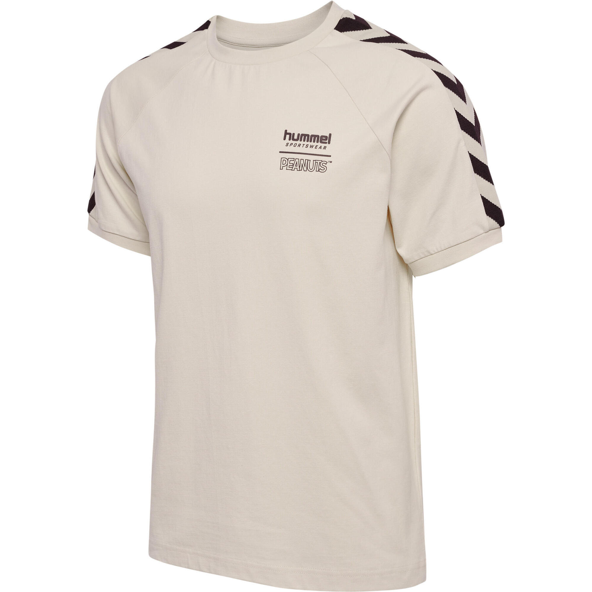 Hummel - T-shirt Hmlarchive S/s Peanuts - Polo Manches Longues - Bleu|gris - Decathlon