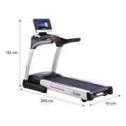 Tapis de course électrique SEMI COMMERCIAL BE6000 HMS PREMIUM 3/7