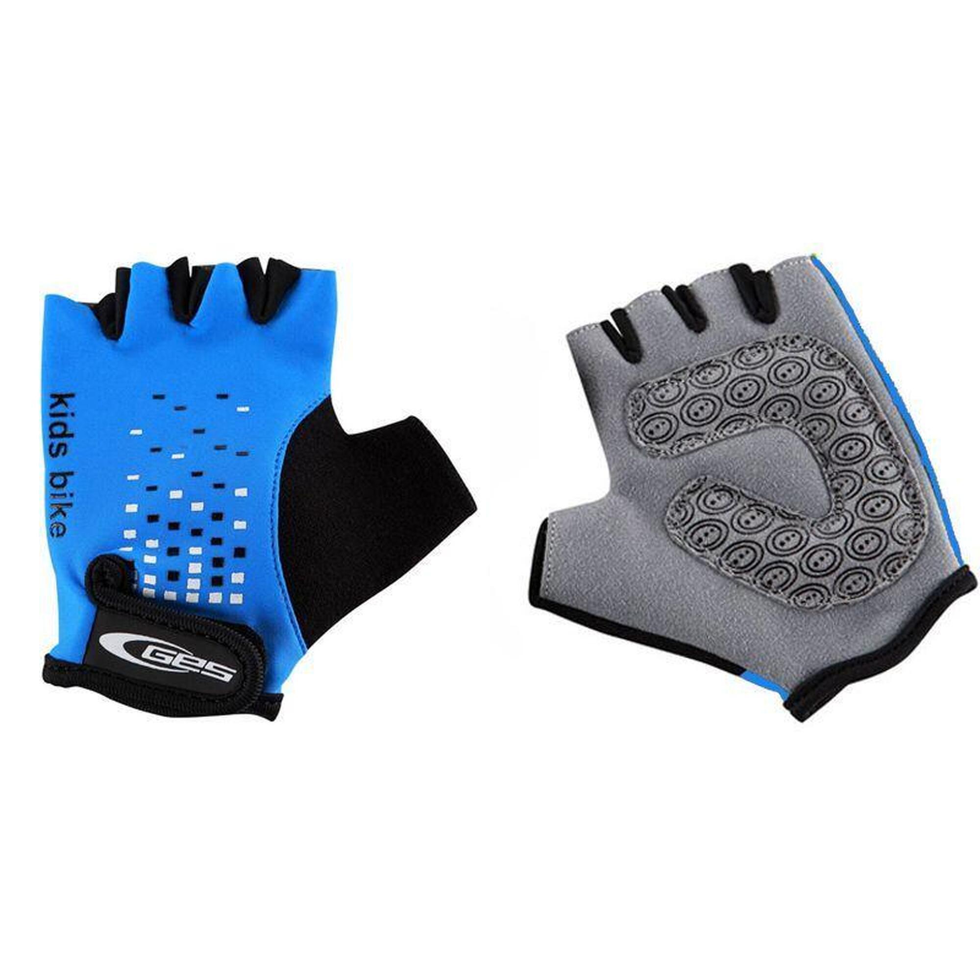 GANTS VELO ENFANT Bleu Taille 3