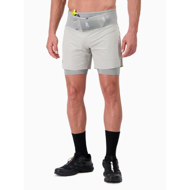 Heren 2 in 1 hardloopshort