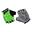 GANTS VELO ENFANT Vert Taille 6