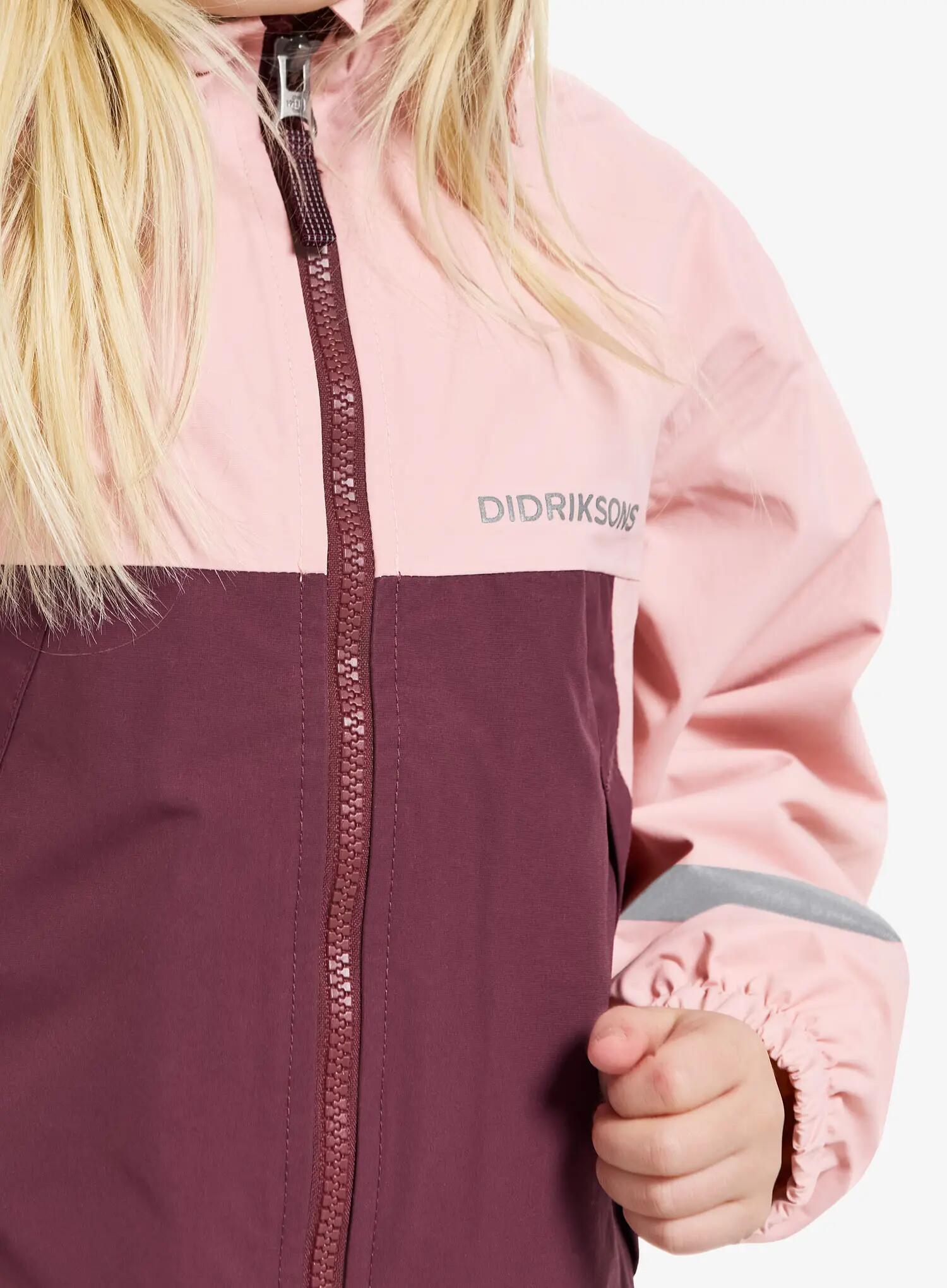 Kurtka przeciwdeszczowa dziecięca Didriksons Bladet Jacket 7/7